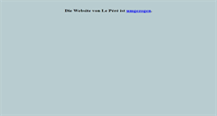 Desktop Screenshot of le-pere.de